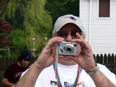 Bill taking a picture of Dennis taking a picture